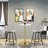 Kuriakos Round Metal Base Dining Table-1450749071