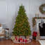 Lighted Artificial Pine Christmas Tree-647167216