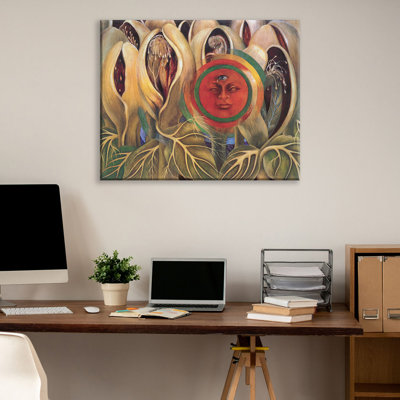 Sun and Life by Frida Kahlo Gallery Wrapped Canvas