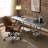 Aneira Industrial Swivel Office Chair with Pneumatic Lift and 5-Star Base-1275775685