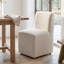 Chaise rembourrée avec roulettes Veda-1671356131