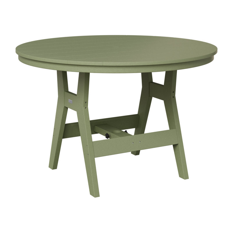 Table ronde à hauteur de comptoir 48 po Berlin Gardens Harbor, H 35,5 po x l 48 po x P 48 po, Sauge