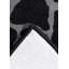 Ensemble de tapis touffetés en nylon à motif animalier noir / blanc Benjamin-800377287