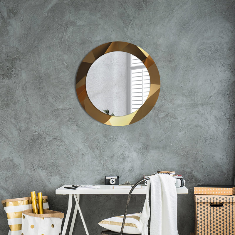 Huldar Glass Flat Wall Mirror