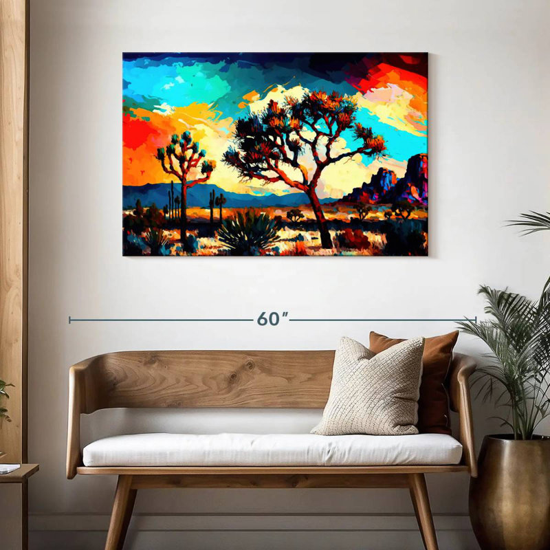 Harnek Desert Southwest Joshua Tree, 30" H x 45" W
