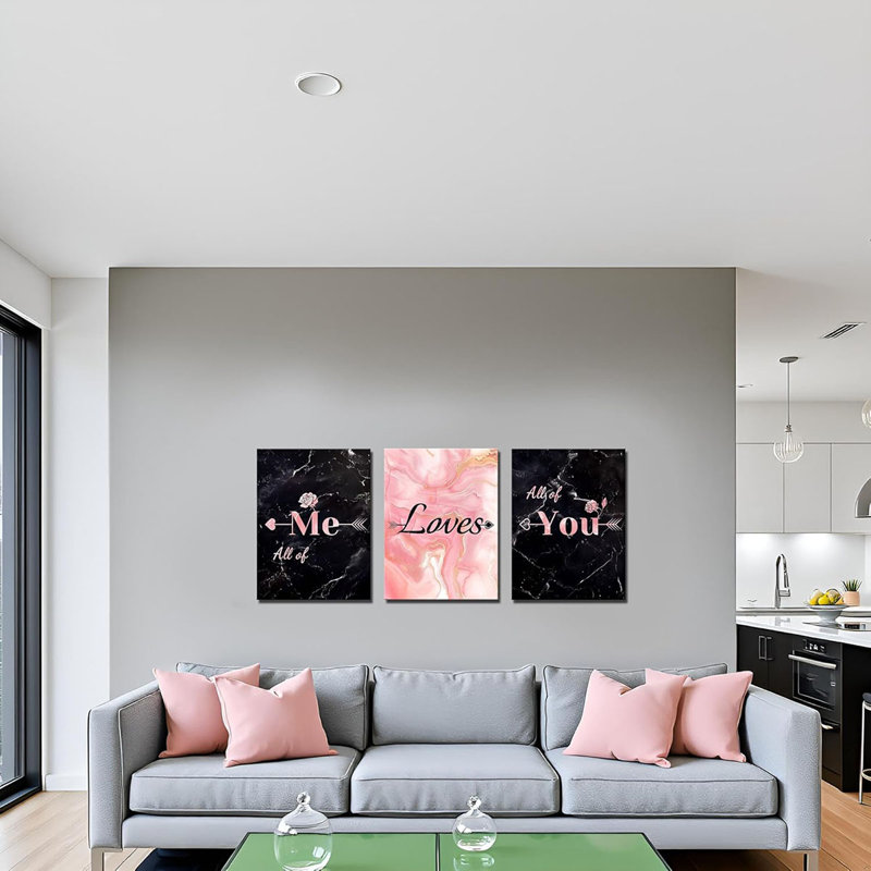 3 Piece Wrapped Canvas Set