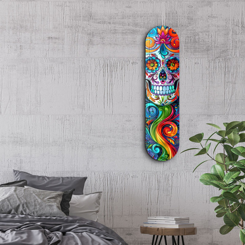 Peinture décorative en verre trempé