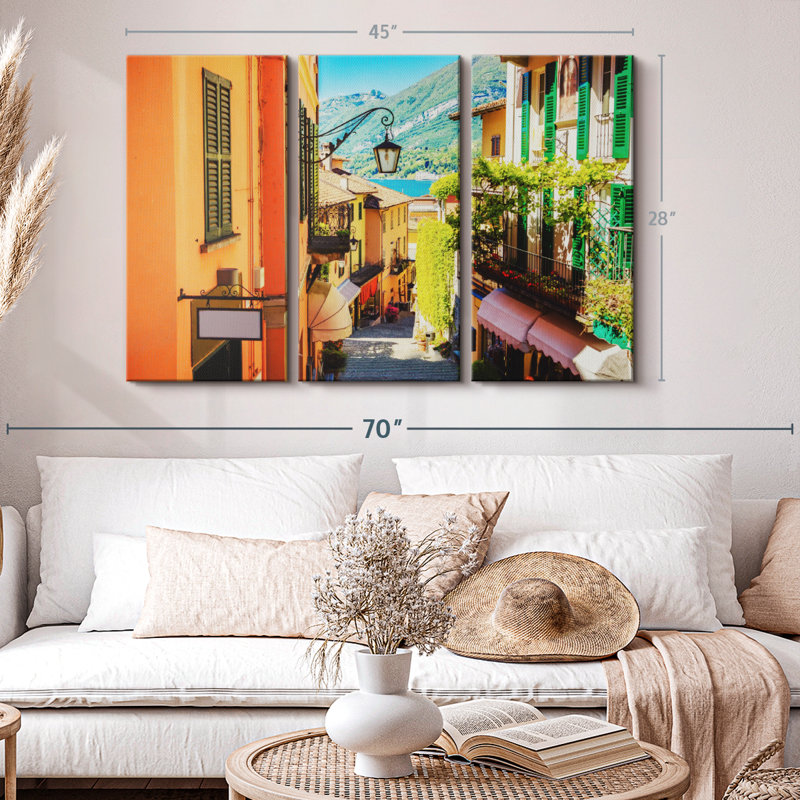 «Bellagio Village» sur, H 28 po x l 45 po