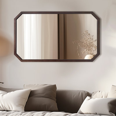 Delyana Wood Framed Wall Accent Mirror