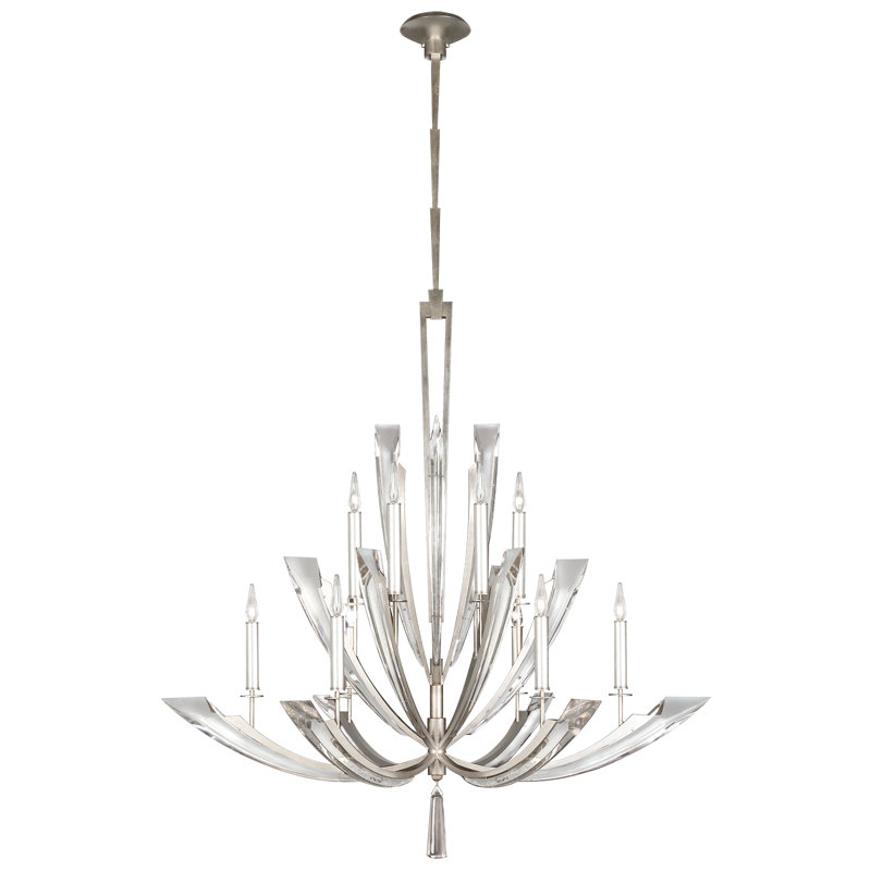 Lustre rond 54 po Vol de Cristal