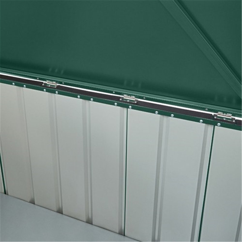 Salford 12 ft. W x 7 ft. D Metal Garden Shed