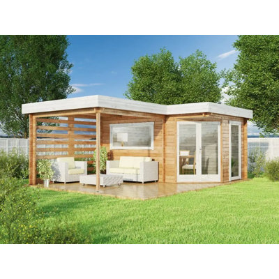 610 cm x 457 cm Gartenhaus Marvel