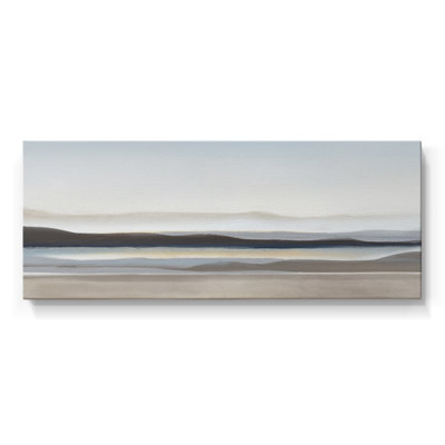 Layered Land - Toile tendue avec châssis - Prêt à accrocher