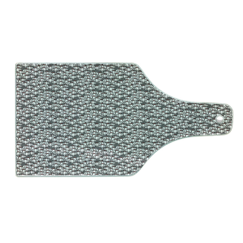Planche à découper en verre trempé Ambesonne