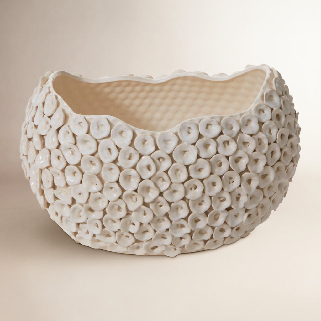 Luanda Bowl, 11" H x 15" W x 20" D