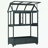 Potting Bench with Movable Wheels, Openable Roof and Storage Box-1907425741