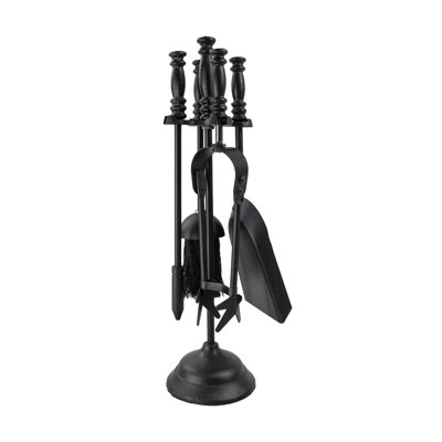 Belvoir Iron Fireplace Tool Set