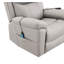 Fauteuil inclinable électrique poli en microfibre-1080643673