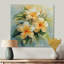 Décoration murale jaune et blanc Plumeria Tropical Dream - Plumeria-681924053-681924059