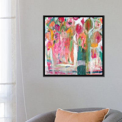 «Pink Melody I», impression sur toile
