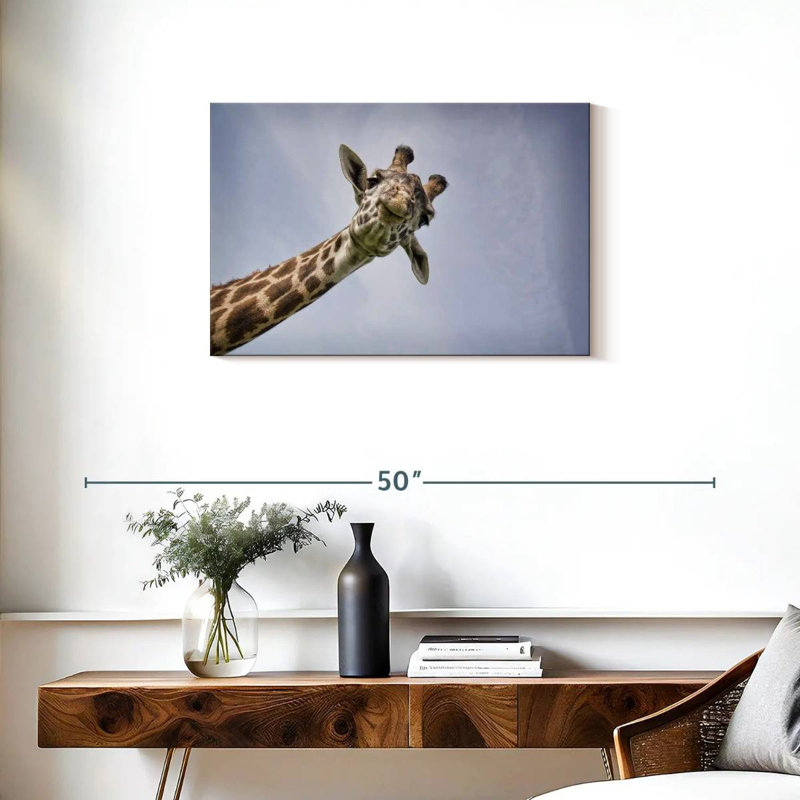 Brampt Giraffe Face, 20" H x 30" W