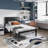 Naiomy Upholstered Metal Platform Bed-1287153331-1287153328