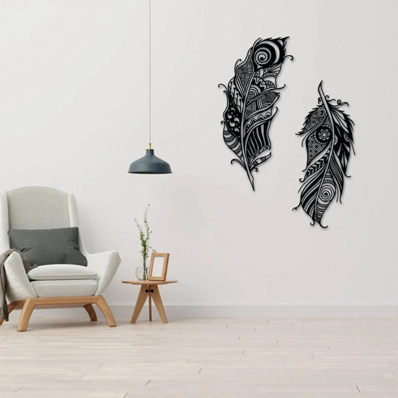 Handmade Boho Fantasy & Sci-Fi Wall Decor on Metal