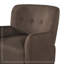 Fauteuil capitonné avec pieds en bois-1140953157