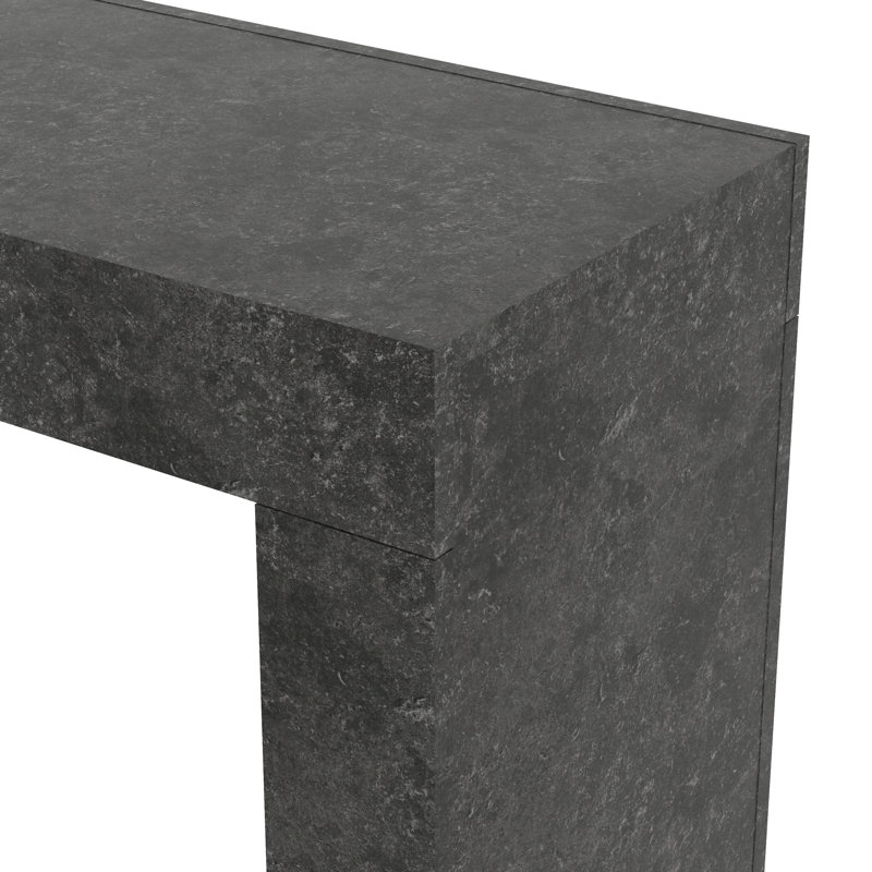 Caomhan 46.9“ Console Table, Pierre cendrée