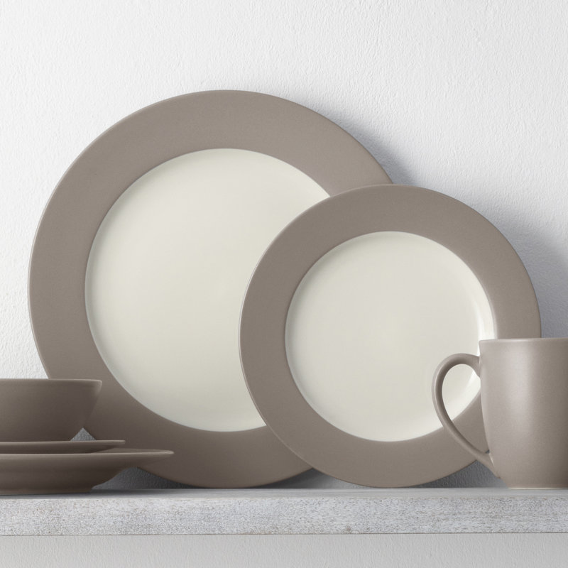 Service de table 16 pièces Noritake Colorwave, service pour 4, Sable