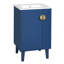 Meuble-lavabo de 20 po avec lavabo en céramique-121018256