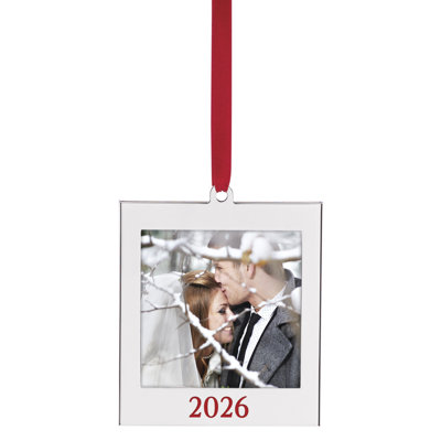 Lenox 2026 Frame Charm Ornament