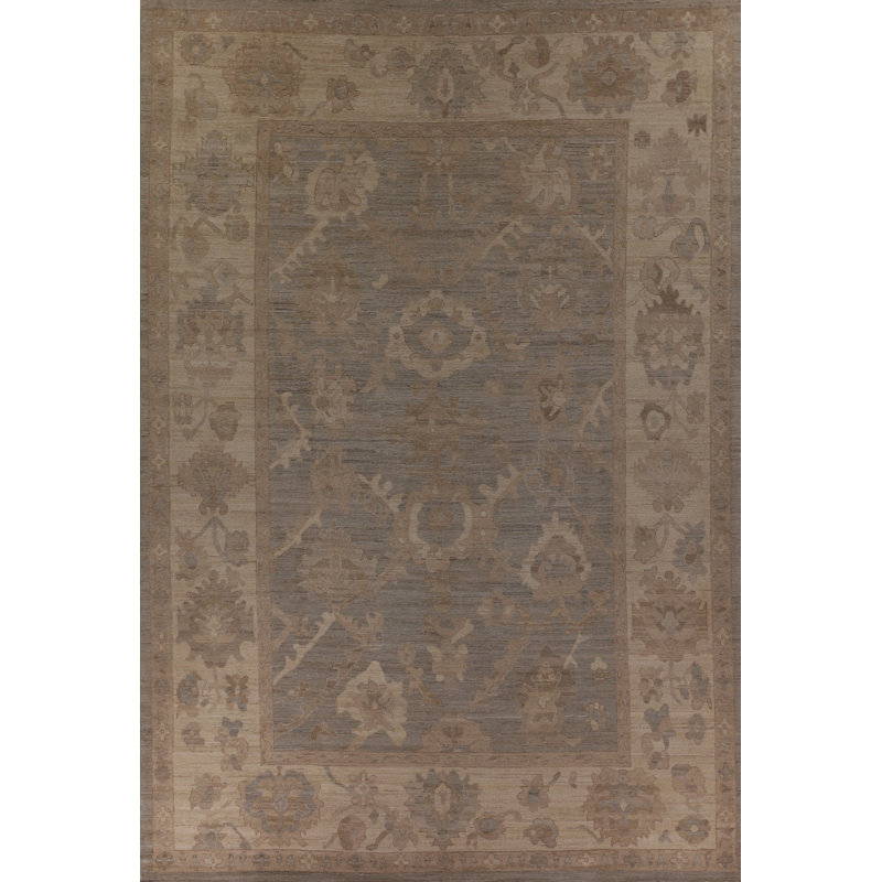 Tapis gris Oushak