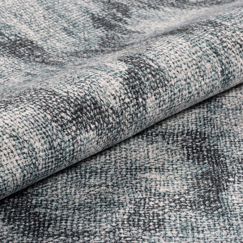 Premium Machine Washable Carpet, 4.6 x 6.2 Feet, 100% Polyester, 1850 g/m² | Pile Height: 0.2 Inches | Eco-Friendly Recycled Poly Cotton Underside | Perfect for Living Room, Bedroom, and High-Traffic Areas