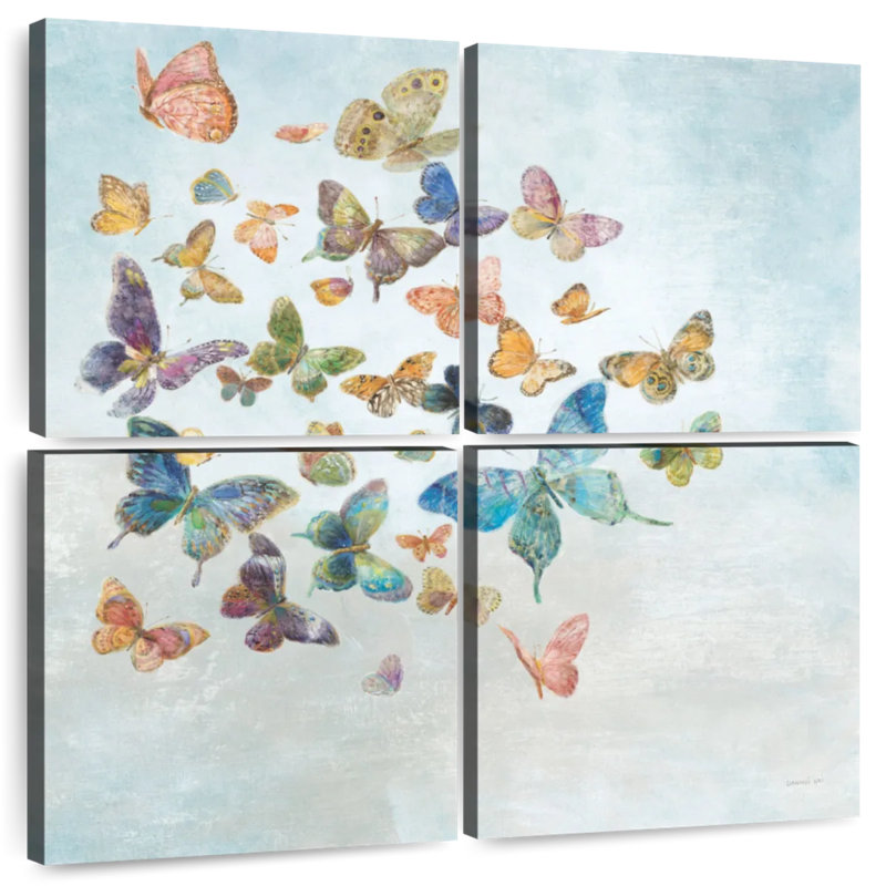 Brampt beaux papillons lumineux, H 26 po x l 26 po