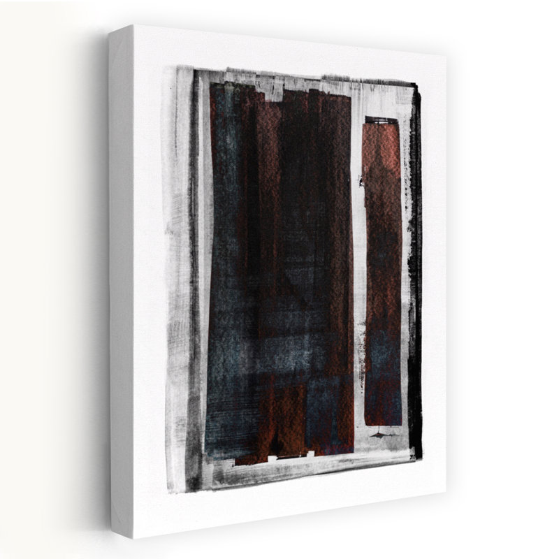 Art contemporain, art moderne abstrait, H 24 po x l 16 po