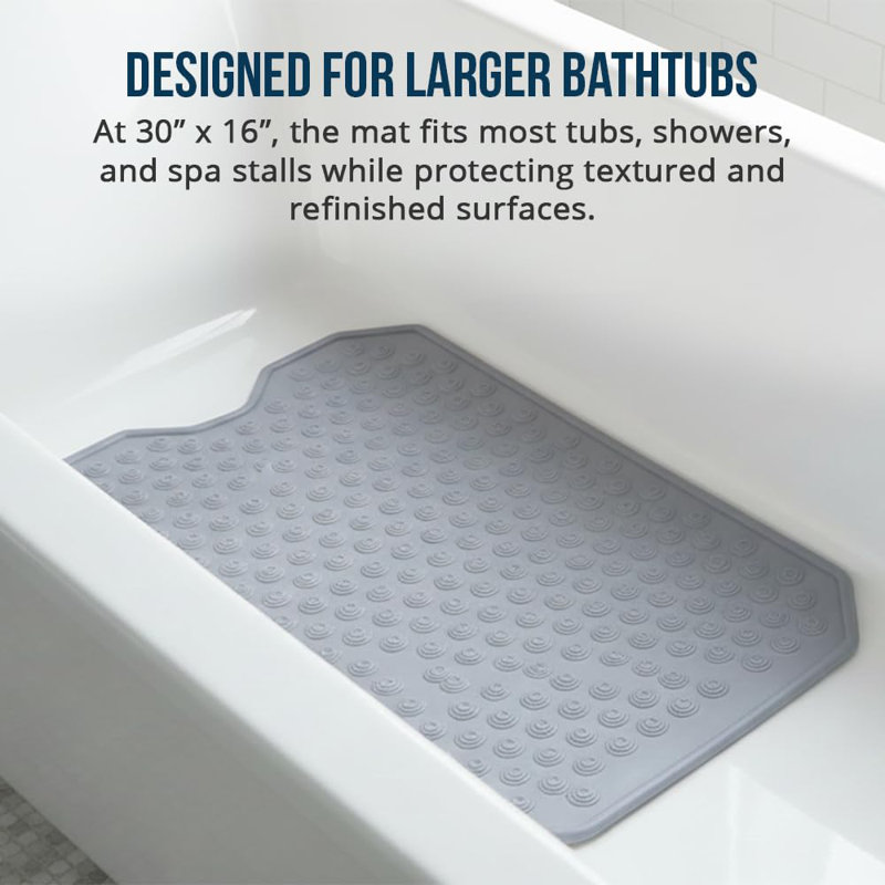 Tapis - Tapis de bain sans ventouse, conçu