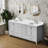 Angela 84" Double Bathroom Vanity Set-217019837