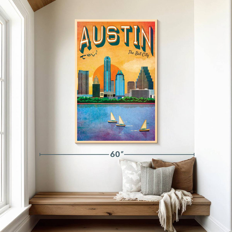 Austin The Bat Khafre, Austin, H 48 po x l 32 po