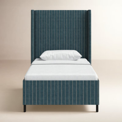 Tilly Upholstered Wingback Bed