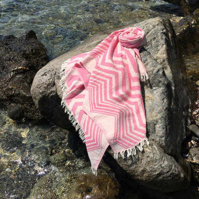 Serviette de plage 100% coton Hallelujah