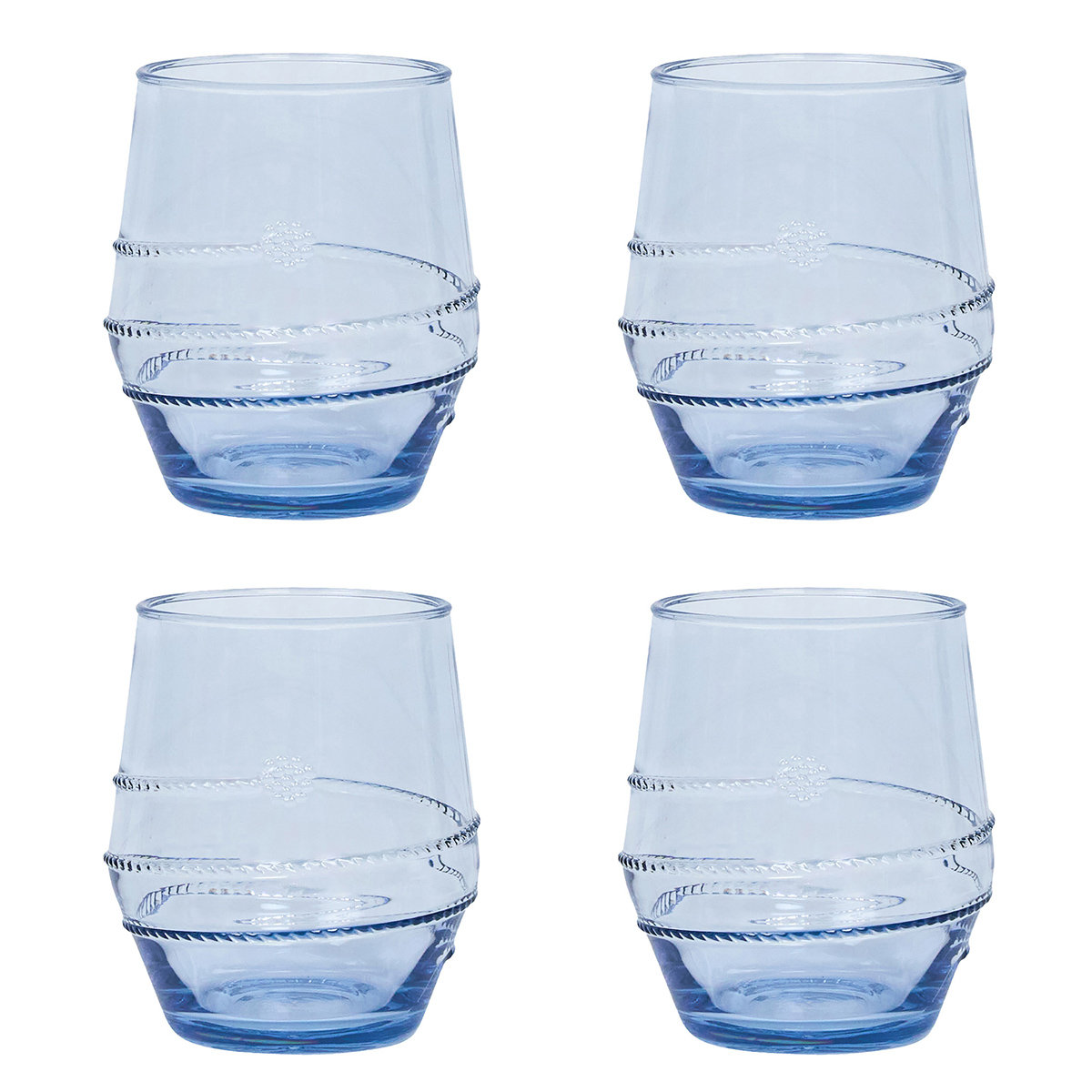 Amalia Acrylic Small Tumbler, Ocean, 13.5 Oz.