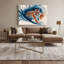 «Big Cats», toile de tigre gris de Sibérie-810972638
