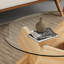 Table basse avec plateau en verre-892125292