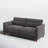 Perdue 81.5" Velvet Square Arm Convertible Sofa-1134429064
