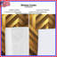 Rideaux de fenêtre à motif de chevrons dorés, voilages et voilages à motif de chevrons - 1 panneau-652722510-652722509