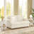 2-Tier Round End Table Set of 2 Narrow Sofa Side Nightstand w/ Storage Shelf-630369155