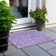 Machine Washable Indoor/Outdoor Segin ACN1133 Plum Rug