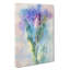 Purple Tulip In Abstract - Wrapped Canvas Painting-55341918