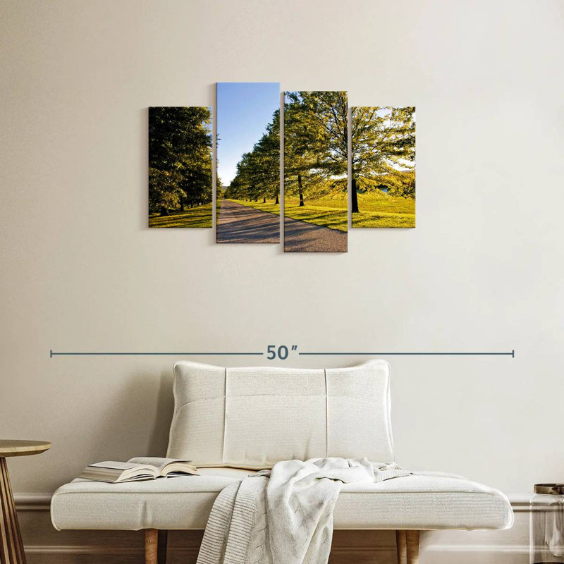 Alvord Bunny Roadside Trees, H 22 po x l 36 po